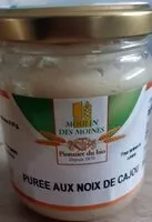 Mängden socker i Purée aux noix de cajou