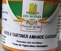 Mängden socker i Pâte à tartiner amande caroube