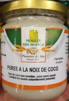 Mängden socker i Purée à la noix de coco