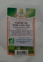 Mängden socker i Farine de pois chiches