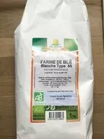 Mängden socker i Farine de blé blanche type 55