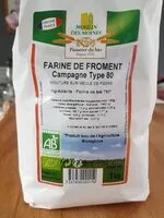 Mängden socker i Farine de froment Campagne Type 80