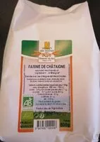 Mängden socker i Farine de châtaigne