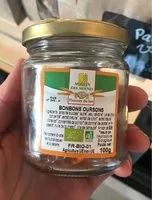 Mängden socker i Bonbons Oursons