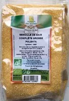 Mängden socker i Semoule de maïs complète grosse Polenta