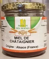 Mängden socker i Miel de châtaignier