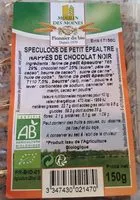 Mängden socker i Speculoos petit epeautre chocolat noir