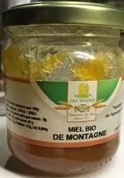 Mängden socker i Miel bio de montagne