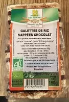 Mängden socker i Galettes de riz nappées chocolat