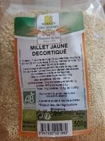 Mängden socker i Millet jaune décortiqué