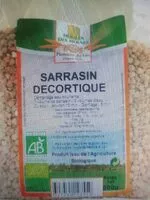 Mängden socker i Sarrasin décortiqué