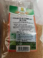 Mängden socker i Couscous complet moyen