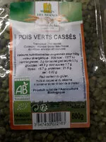 Mängden socker i Pois verts cassés