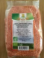 Mängden socker i Lentilles rouges corail