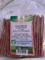 Mängden socker i Sticks d epeautre a l huile d olive