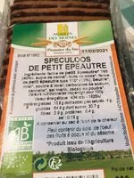 Mängden socker i Speculoos de petit epeautre