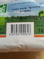 Mängden socker i Farine de blé blanche Type 55