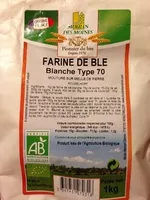 Mängden socker i Farine de blé blanche Type 70