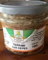 Mängden socker i Terrine aux cèpes