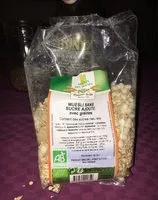 Mängden socker i Muesli sans sucre ajouté