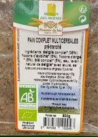 Mängden socker i Pain complet multicéréales