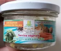 Mängden socker i Terrine végétale Algues wakame Bio