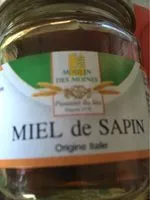 Mängden socker i Miel de sapin origine Italie