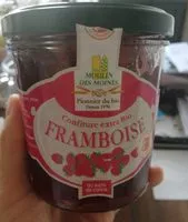 Mängden socker i Confiture extra Bio FRAMBOISE
