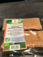 Mängden socker i Biscottes epeautre au quinoa