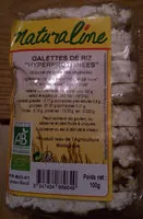Mängden socker i Galettes de riz hyperprotéinées