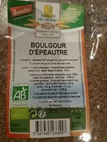 Mängden socker i Boulgour d'épeautre 