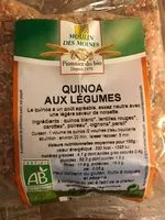 Mängden socker i Quinoa aux légumes