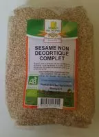 Mängden socker i Sésame non décortiqué complet