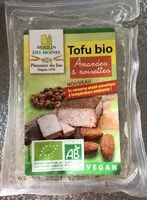 Mängden socker i Tofu bio amandes et noisettes