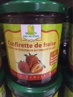 Mängden socker i Confiturette de fraise