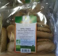 Mängden socker i Speltines - petits grillés d'épeautre