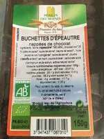 Mängden socker i Bûchette d'epeautre nappee de chocolat