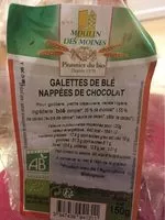 Mängden socker i Galettes blé nappées chocolat