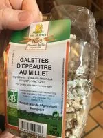 Mängden socker i Galettes d’epeautre au millet