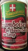 Mängden socker i Framboises de Haute-Savoie au sirop