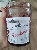 Mängden socker i Confiture artisanale de framboise