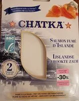 Mängden socker i Saumon fumé en tranche