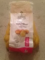 Mängden socker i Pommes de terre vapeur ou rissolées