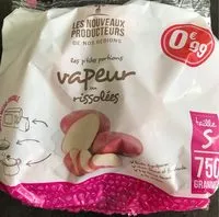 Mängden socker i Pommes de terre de France