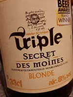 Mängden socker i Secret des Moines