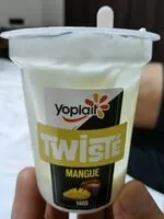 Mängden socker i Yoplait twisté à la mangue