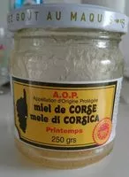 Mängden socker i Miel de corse