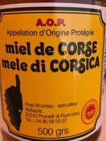 Mängden socker i Miel de corse