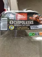 Mängden socker i Chipolatas