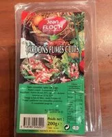 Mängden socker i Lardons fumés cuit